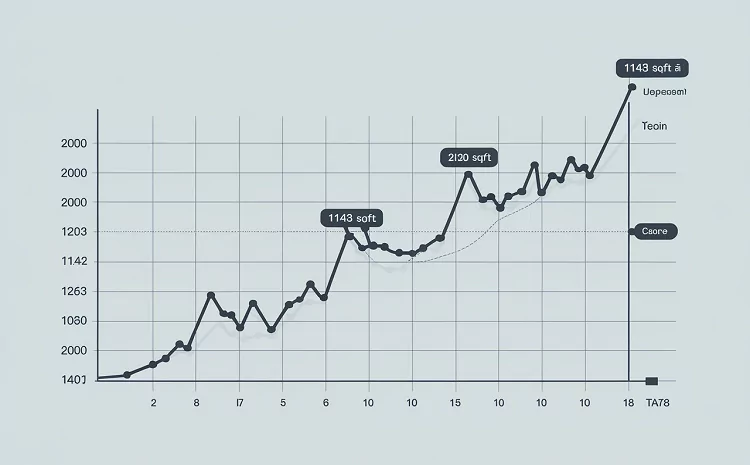 average rental price for 1143sqft home in 72450