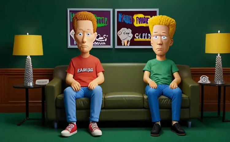 Beavis and Butthead Couch Background Green Screen