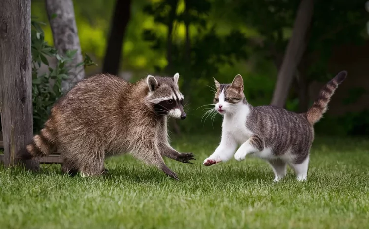 Do Raccoons Attack House Cats