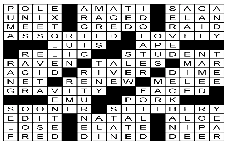 Hellseed Crossword Puzzle