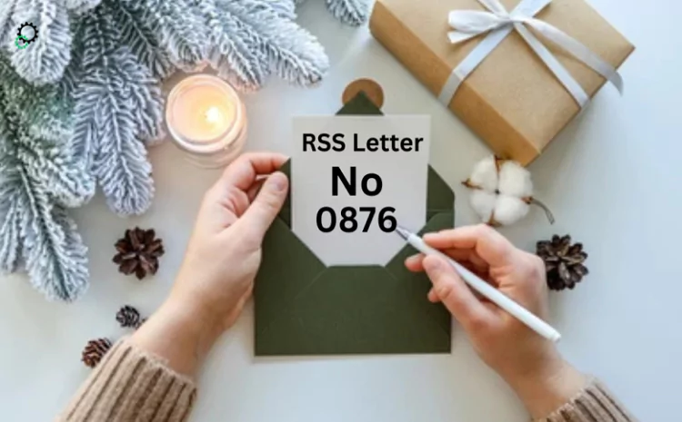 RSS Letter No 0876